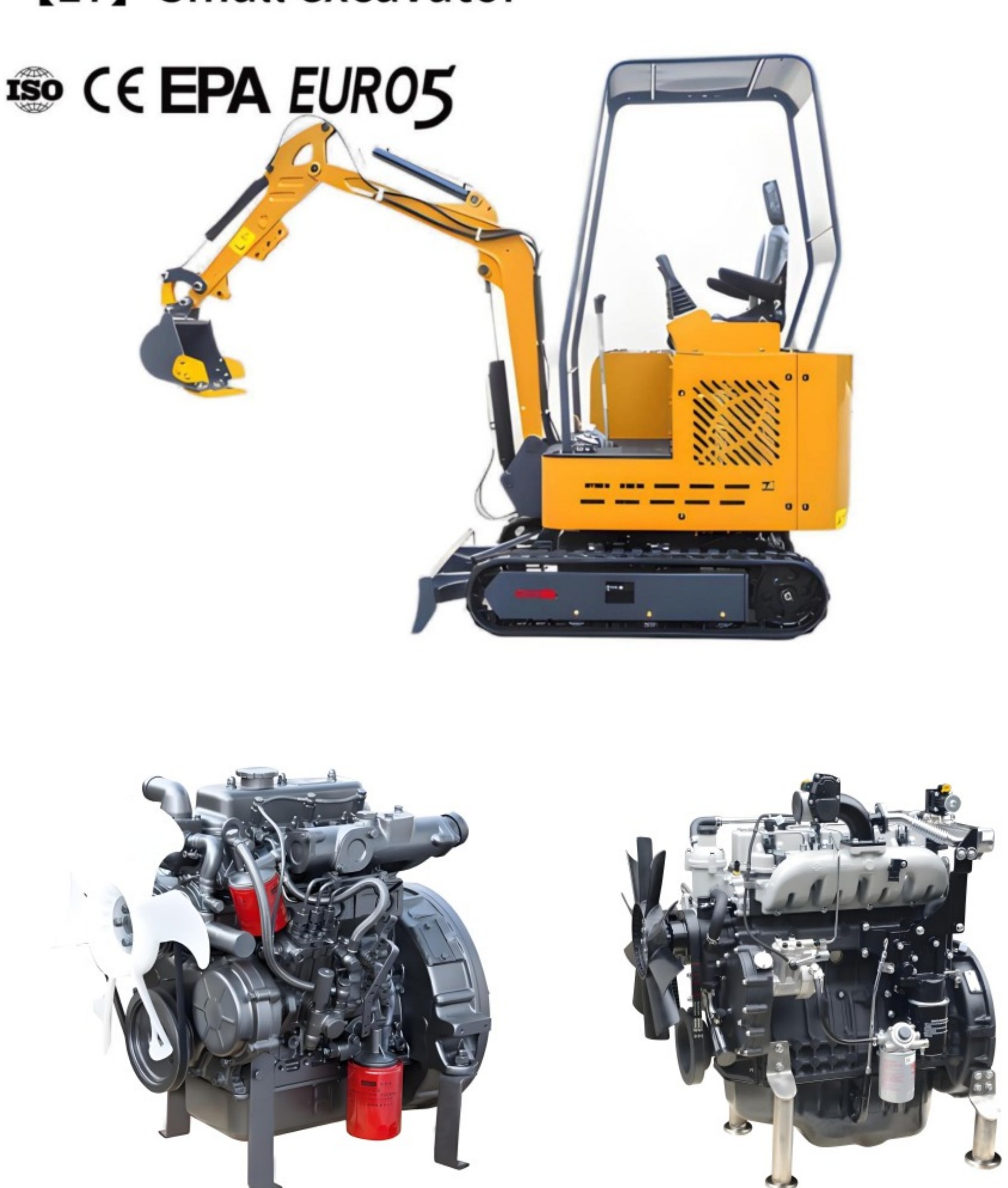 17 mini excavator high power